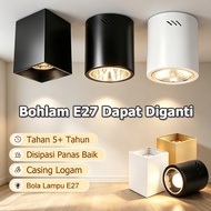 CHENBEN 3 Color Changing Surface LED Downlight E27 Bulb Replaceable Size 4/s5/s6 Home Decoration Lig