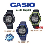 CASIO ORIGINAL WS-1000H SERIES SPORT MEN'S WATCH (2 YEARS WARRANTY)JAM TANGAN LELAKI JAM CASIO MAN WATCHES