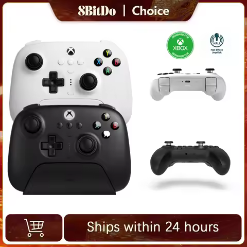 8BitDo Ultimate 3-mode Controller Hall Effect Joysticks with Charger Dock Wired for Xbox Series X/S,
