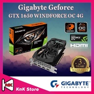 GIGABYTE GeForce GTX 1650 WindForce OC Edition 4G GDDR6 Graphic Card GPU [ GV-N1656WF2OC-4GD ] GTX16