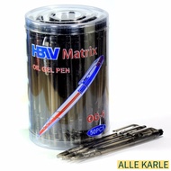 HBW Matrix Retractable Oil Gel 0.7mm Ballpen (OG-5) 1PC | Alle Karle