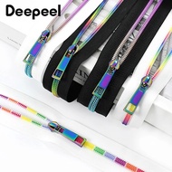 5# Nylon Zipper By Meters With Zip Puller Bag Clothes Closure Zips Slider Head Replacement Zippers R