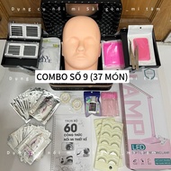 Eyelash extension learning Combo number 9_ complete eyelash extension training set _Eyelash extensio