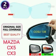 For sale Mazda CX5 CX3 Rain Water Anti fog Rear View Mirror film Premium Quality Limited