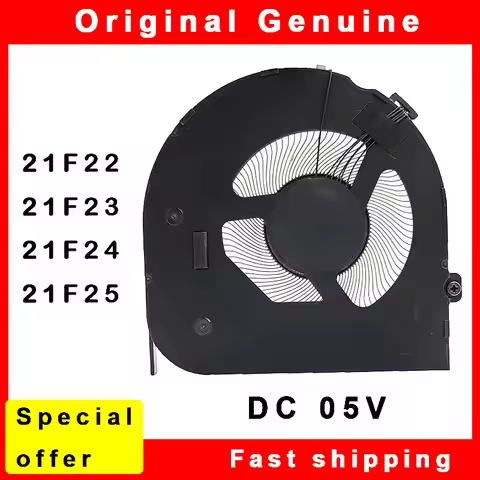 New Laptop CPU Cooling Fan for Lenovo ThinkPad T14 Gen 3 P14s Gen 3 T16 Gen 1 P16s Gen 1 Gen2 5H41B7