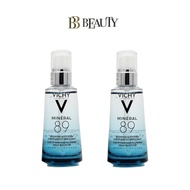 Vichy Mineral 89 Serum 50ml x2 Value Twin Pack Fortifying and Plumping Daily Booster