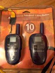 Motorola 對講機1對 walkie talkie