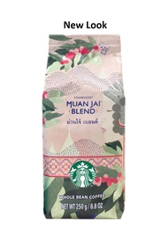 STARBUCKS Whole Coffee Bean Muan Jai Blend สตาร์บัค เมล็ดกาแฟคั่ว ม่วนใจ๋ เบลนด์ 250g.