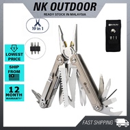 Bibury Plier Multitool V2 Titanium (19-in-1) Great Leatherman, Victorinox, Roxon, Nextool EDC Tools 