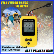 COD Alat Pelacak Ikan Portable Sonar Fish Finder Range 100M / gps alat pelacak ikan di laut kedalama