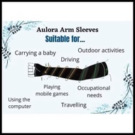 Aksesoris Olahraga Aulora Armsleeve Sarung Tangan Kesehatan , Arm Sleeve Aulora ,Armsleeve Aulora ,M