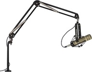 ProBoom 51900-B Elite Standard Mic Arm with 12" Cast Aluminum Riser, 29" (73.7 cm) Reach, Holds Up t