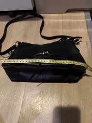 see by chloe黑色真皮包包