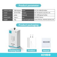 KIVEE ประกัน1ปี🔥 หัวชาร์จเร็ว 30W/22.5W/20W/18W/12W ​หัวชาร์จไอโฟน อะแดปเตอร์ iphone USB A/USB C charger type c หัวชาจเร็ว adapter iphone fast charger type c for iPhone 14 pro Max iPhone 13 iPhone 12 Pro Max/Huawei/OPPO/Realme/VIVO/Xiaomi/Samsung