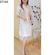 filipiniana dress MODERN FILIPINIANA BARONG DRESS FOR WOMEN