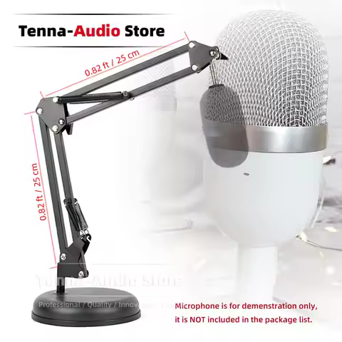 Desktop Suspension Microphone Stand For RAZER SEIREN Mini Mic Tabletop Recording Hanging Bracket Boo
