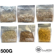 Premium Freeze Dried Cat & Dog Treat 500g - Salmon Cube, Cod Fish Cube, Chicken Cube, Chicken Breast