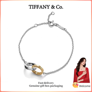 (New) Womens Fashion Bracelet S925 sterling silver as well as gold plated Hoop and Link Bracelet Val
