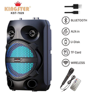 Party Speaker Karaoke Kingster KST 7829 Wireless Bluetooth Speaker