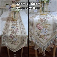 Luxury Table Runner Long Tablecloth 150 cm 210 cm Buffet Tablecloth Cabinet Table TV Table Console T