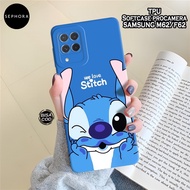Samsung M62 Case Latest F62/ - Fashion Stitch Case - Samsung M62 Softcase / F62 - Pro Camera Case - 
