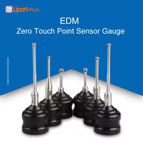 Carbide Steel EDM Zero Touch Sensor Gauge, Magnetic Locating Ball Probe, High Precision Centering De
