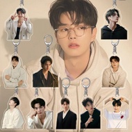 K Song Song Song Memorial Small Gift Double-sided Transparent Keychain Schoolbag Zipper Small Pendan