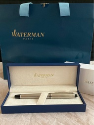法國 Waterman EXPERT STAINLESS STEEL 不鏽鋼走珠筆Ball Pen