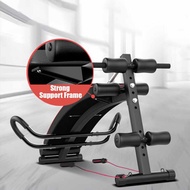 MCFIT Upgraded Sit Up Bench Home Gym Fitness Machine ABS Six Pack Large Handrail Multifunctional Tra