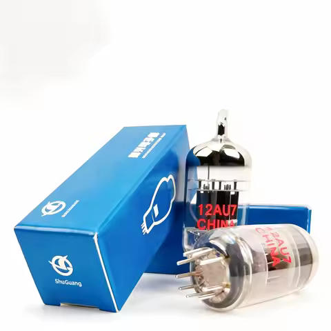 SHUGUANG 12AU7 Vacuum Tube for Guitar Amp Audio Valve Replace 12AU7 ECC82 Electronic Tube Precision 