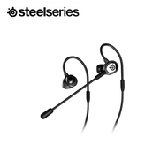 SteelSeries賽睿Tusq有線電競耳機麥克風(黑色/有線/耳道式/雙麥克風設計/多平台功能/1年保固)