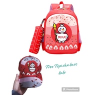 Kindergarten Elementary School Children's Backpack with Mixue Mixue Mixue Mixue Mixue Character Moti