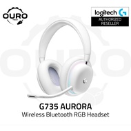 LOGITECH G735 AURORA LIGHTSYNC RGB WIRELESS LIGHTSPEED BLUETOOTH GAMING / LIFESTYLE HEADSET HEADPHON