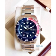 Jam Tangan Pria Seiko 5 Sports SNZF15K1 Sea Urchin Pepsi Automatic