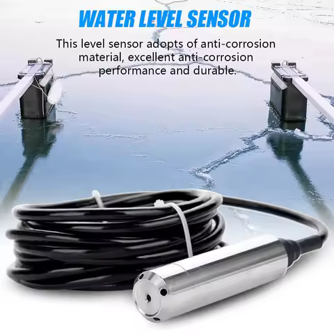 ALS-MPM-2F Liquid Level Sensor DC24V 4-20mA Throw-In Type Liquid Level Sensor For Detecting 0-5m Ran