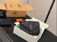 ✨YSL saint laurent envelope小羊皮 斜跨單肩包 女款 黑色