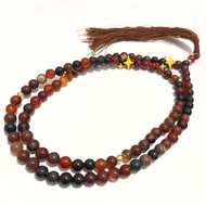 Solomon agate prayer beads 6mm 99 beads