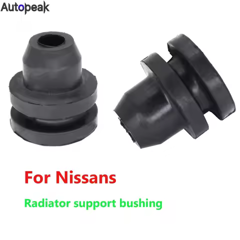 2pcs For Navara Frontier D22 D40 Leaf ZE0 Pathfinder R50 R51 Xterra WD22 N50 350Z lower Radiator Mou