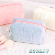 INS Japanese Pen Pencil Bag Zip Mesh Portable Pouch Makeup Bag Storage Bag