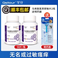 Chlorpheniramine Maleate Tablets for Pets Dogs Anti-Itch Medicine for Cats and Dogs Skin Disease Ora