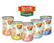 Cindy Recipe Complete Pate 400g X 12 CANS (Complete Food) Cat Canned Wet Food-- RANDOMN CHOOSE