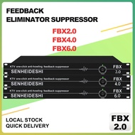 Microphone feedback eliminator suppressor destroyer FBX 2.0 /4.0/6.0 audio system processor amplifie