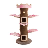 Cat Tree Multi-Level Cat Tower Large Cat Condo Plush Activity Center for Indoor felines Sturdy Sisal