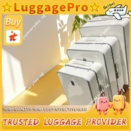 【Bags & Luggage Pro】 All in stock PC Aluminum frame trolley suitcase18/20/22/24/26/28//30/32Inch Lug