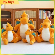 Pokemon Plush Toys Doll Super Soft Dragonite Plushie Stuffed Toy Flying Dragon Big Size Hugging Pill