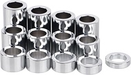 BID4ZE Chrome Wheel Axle Spacer Kit ID 3/4" OD 1 1/8" For Harley Dyna Wide Glide FXDWG Electra Glide