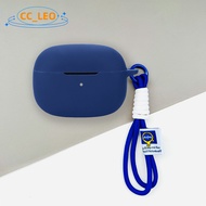 For EarFun Air2 NC Case Cute Lanyard Pendant Charm Silicone Soft Case EarFun Air2 NC Shockproof Shel