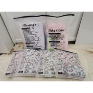 LOOSE PIECES Plastik hospital plastik packing baju baby plastik zip