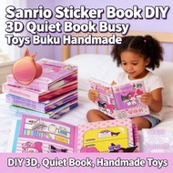 Sanrio DIY Book 3D Busy Toys Handmade Sticker Book