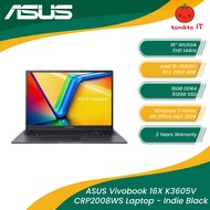 ASUS Vivobook 16X K3605V-CRP2008WS Laptop - 16" 144Hz/I5-13420H/RTX3050/16GB/512GB